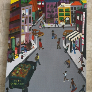 90s Y2K Jacob Lawrence inspired original work by @kafievewilson